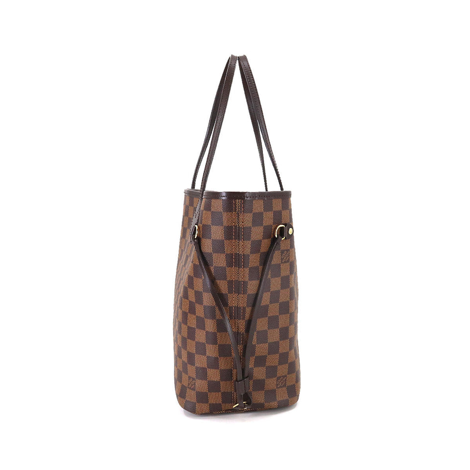 Louis Vuitton Damier Neverfull MM Tote Bag Ebene Cerise