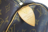 Louis Vuitton Speedy 30 monogram PVC leather gold