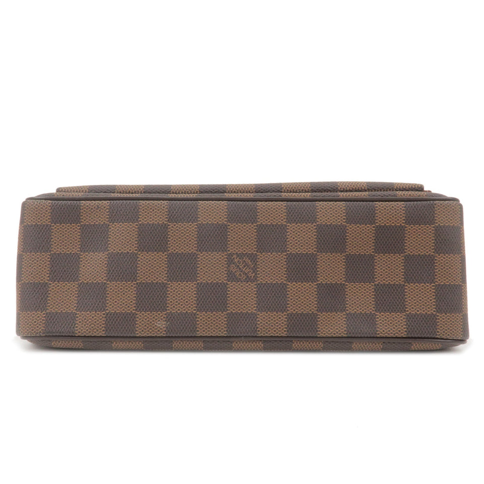 Louis Vuitton Damier Ravello GM Diagonal Shoulder Bag Damier Ebene