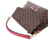 Louis Vuitton Damier Bobour MM Scarlet Damier Canvas 2way Bag A Rank