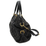Louis Vuitton Neo Cabby MM 2way Shoulder Bag Canvas Denim Monogram