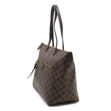 Louis Vuitton Jena MM Tote Bag PVC Coated Canvas Damier