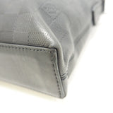 Louis Vuitton Porte Document Jour PDJ Damier Infini Shoulder Bag Black