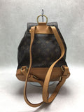 Louis Vuitton Backpack Montsouris MM Monogram PVC Brown