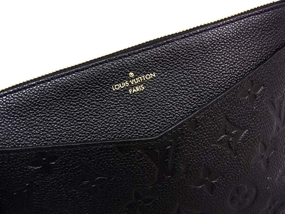 Louis Vuitton Monogram Empreinte Pochette Melanie Clutch Bag
