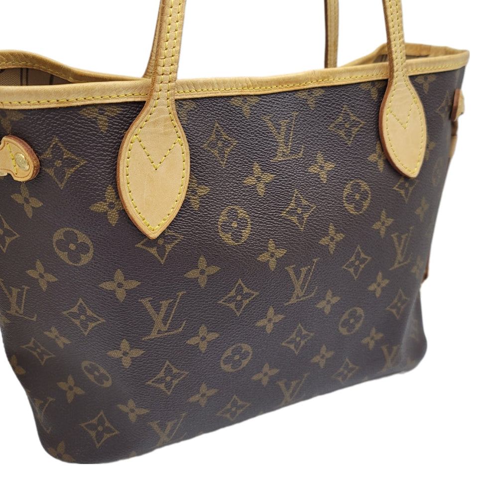 Louis Vuitton Monogram Neverfull PM Handbag Shoulder Bag