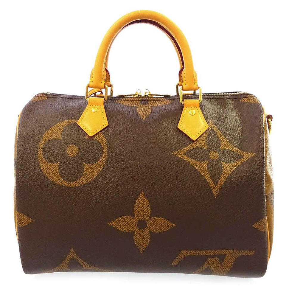 Louis Vuitton Handbag Monogram Giant Speedy Bandouliere 30 2way Black