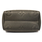 Louis Vuitton Monogram Implant Speedy Bandouliere 20 Noir Black