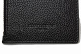 Saint Laurent- Paris Coin Case Card Case Neck Strap Leather Black