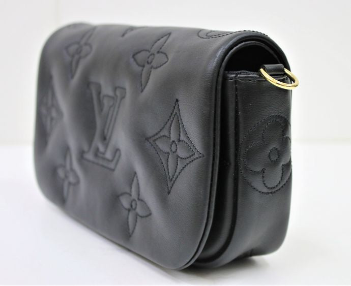 Louis Vuitton Wallet Strap Handbag  3WAY Noir