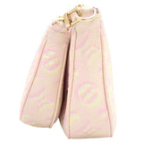 Louis Vuitton Monogram Implant Multi Pochette Accessoire Shoulder Bag Pink