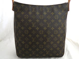 Louis Vuitton Monogram Looping MM Shoulder Bag One Shoulder Brown x Gold Hardware