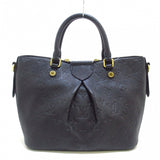 Louis Vuitton Mazarine PM Handbag Noir Monogram Empreinte Leather