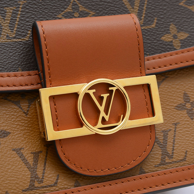 Louis Vuitton Monogram Reverse Dauphine Mini Shoulder Bag