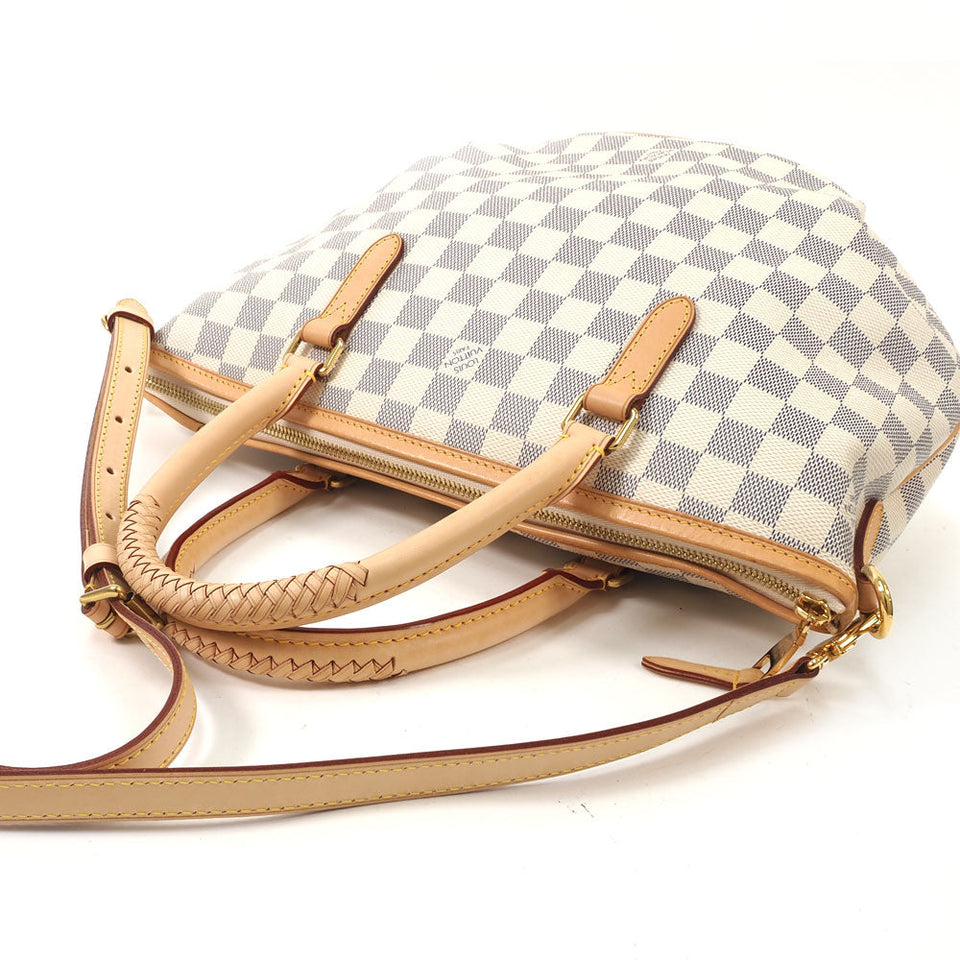 Louis Vuitton Riviera PM Damier Azur Tote Bag Shoulder Bag