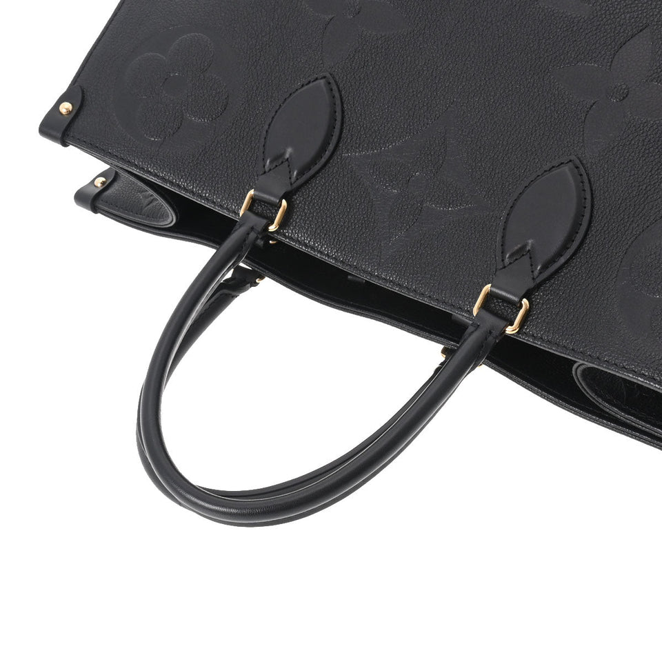 Louis Vuitton Monogram Emplant On The Go GM Noir
