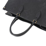 Louis Vuitton Monogram Emplant On The Go GM Noir