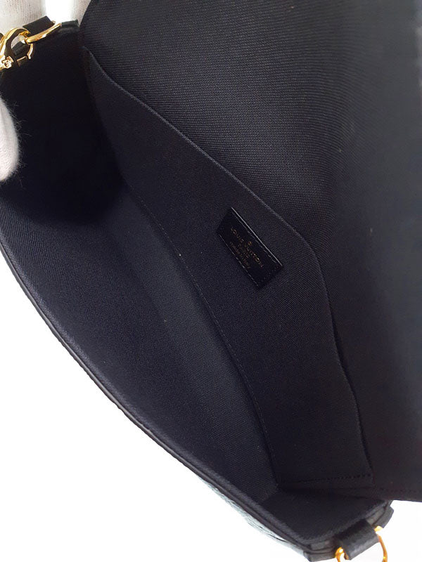 Louis Vuitton Monogram Implant Pochette Felicie 2way Bag