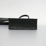 Louis Vuitton Shoulder Bag Epi Petite Sac Plat Noir Black