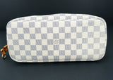 Louis Vuitton Neverfull PM Damier Azur Tote Bag Handbag