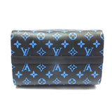 Louis Vuitton Colored Monogram Speedy Amazon PM Blue Black