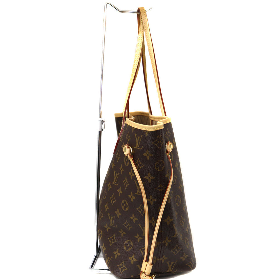 Louis Vuitton Neverfull MM Monogram Canvas Brown