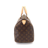 Louis Vuitton Monogram Speedy 30 Hand Bag Brown