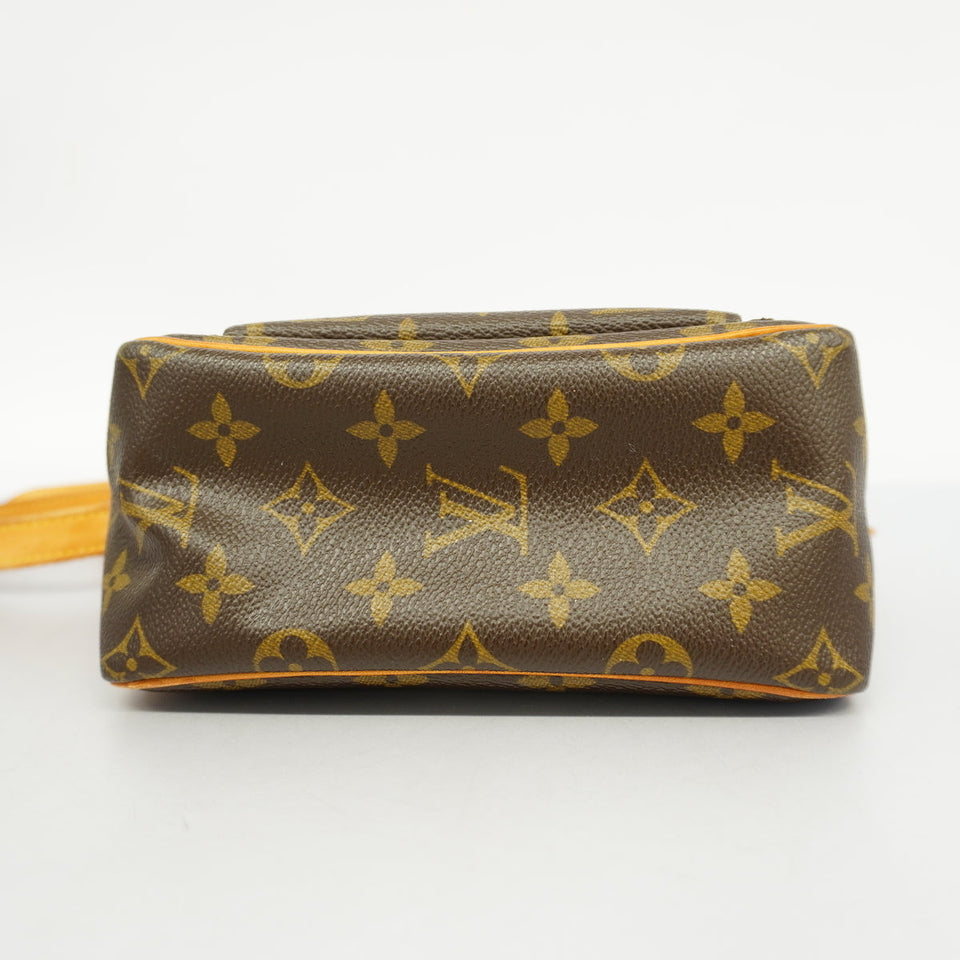 Louis Vuitton Monogram Viva Cite PM Shoulder Bag Brown