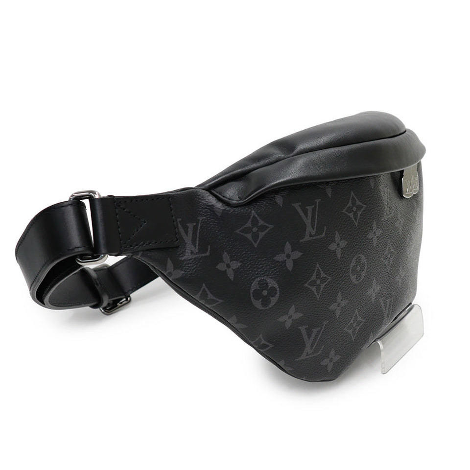 Louis Vuitton Discovery BumBag Waist Belt Bag Monogram Eclipse Leather Black