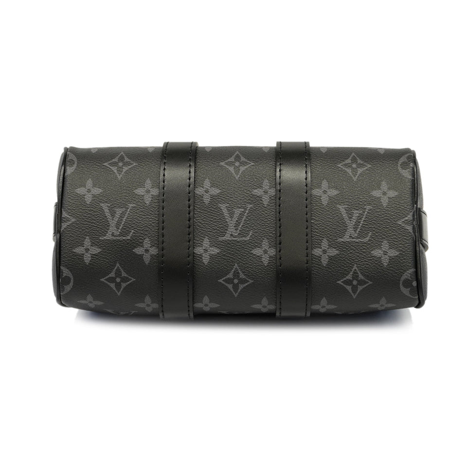 Louis Vuitton 2way Bag Monogram Eclipse Keepall Bandouliere 25