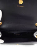 Saint Laurent- Classic Kate Monogram Satchel Shoulder Bag Black