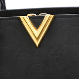 Louis Vuitton Monogram Very Tote MM Shoulder Bag Noir Black
