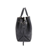 Louis Vuitton Mahina Bell Shoulder Bag Leather Noir Black