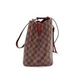 Louis Vuitton Damier Neonoe Shoulder Bag Cherry Berry Ebene