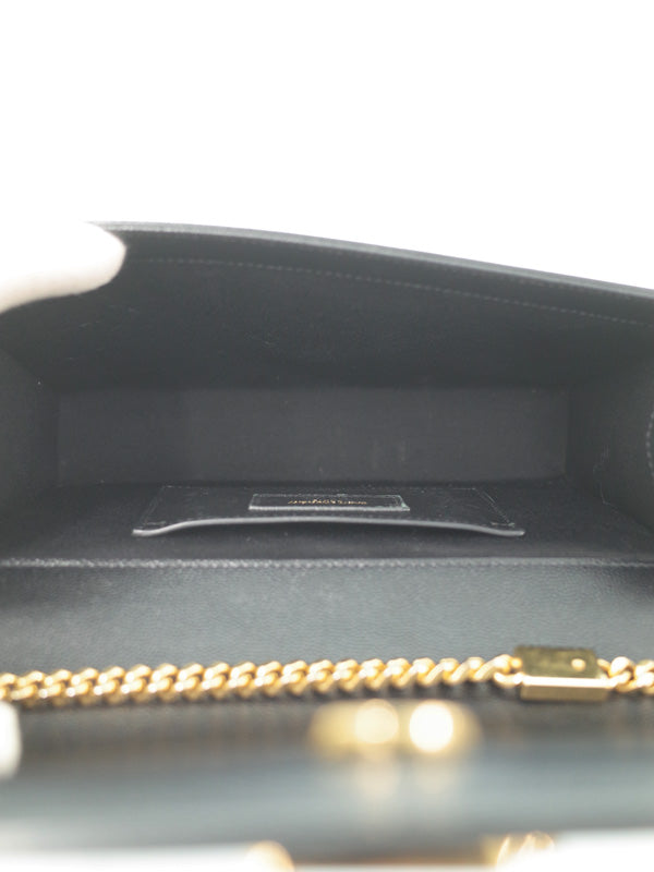 Saint Laurent- Paris Classic Kate Satchel Chain Shoulder Bag Black