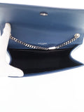 Saint Laurent- Paris Classic Kate Satchel Blue