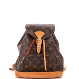 Louis Vuitton Vintage Montsouris Backpack Monogram Canvas PM