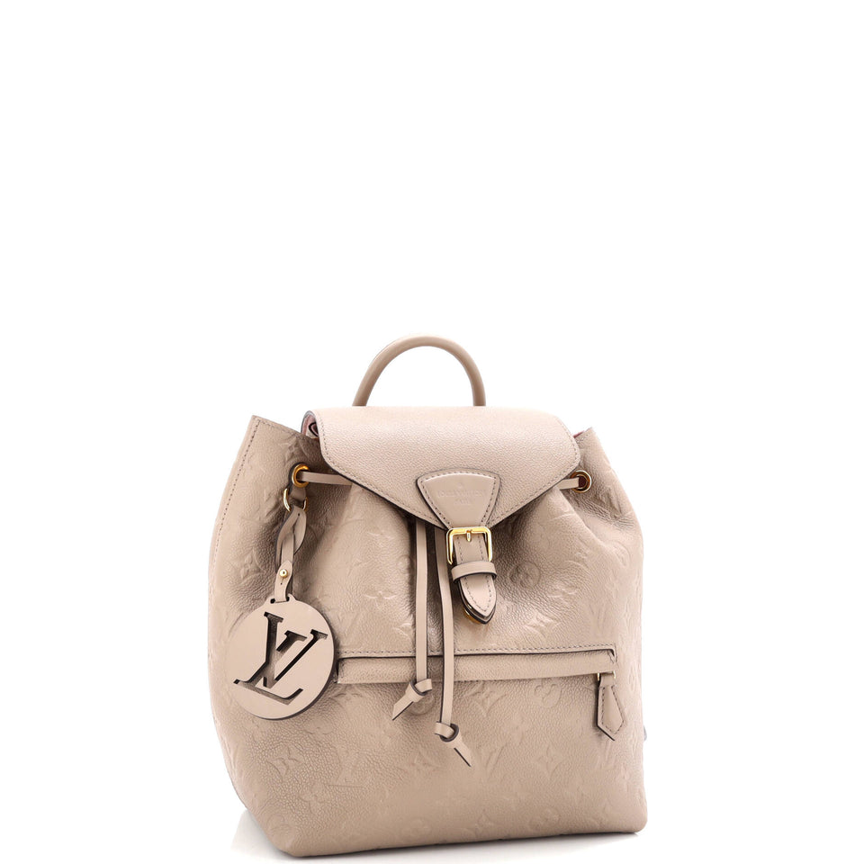 Louis Vuitton Montsouris NM Backpack Monogram Empreinte Leather PM
