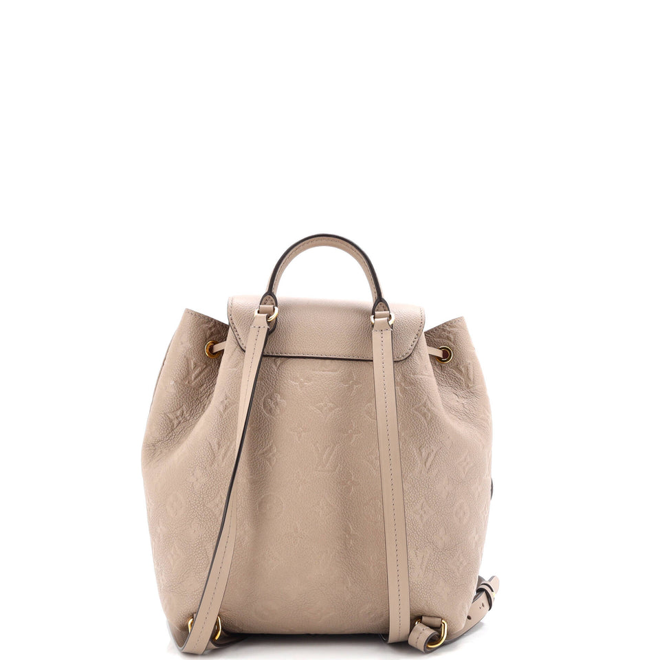 Louis Vuitton Montsouris NM Backpack Monogram Empreinte Leather PM