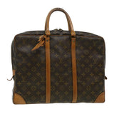 Louis Vuitton Monogram Porte Documents Voyage Hand Bag Auth