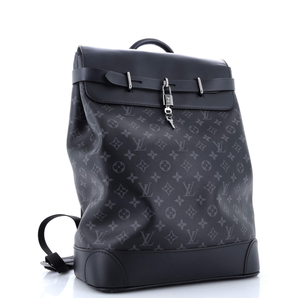 Louis Vuitton Steamer Backpack Monogram Eclipse Canvas