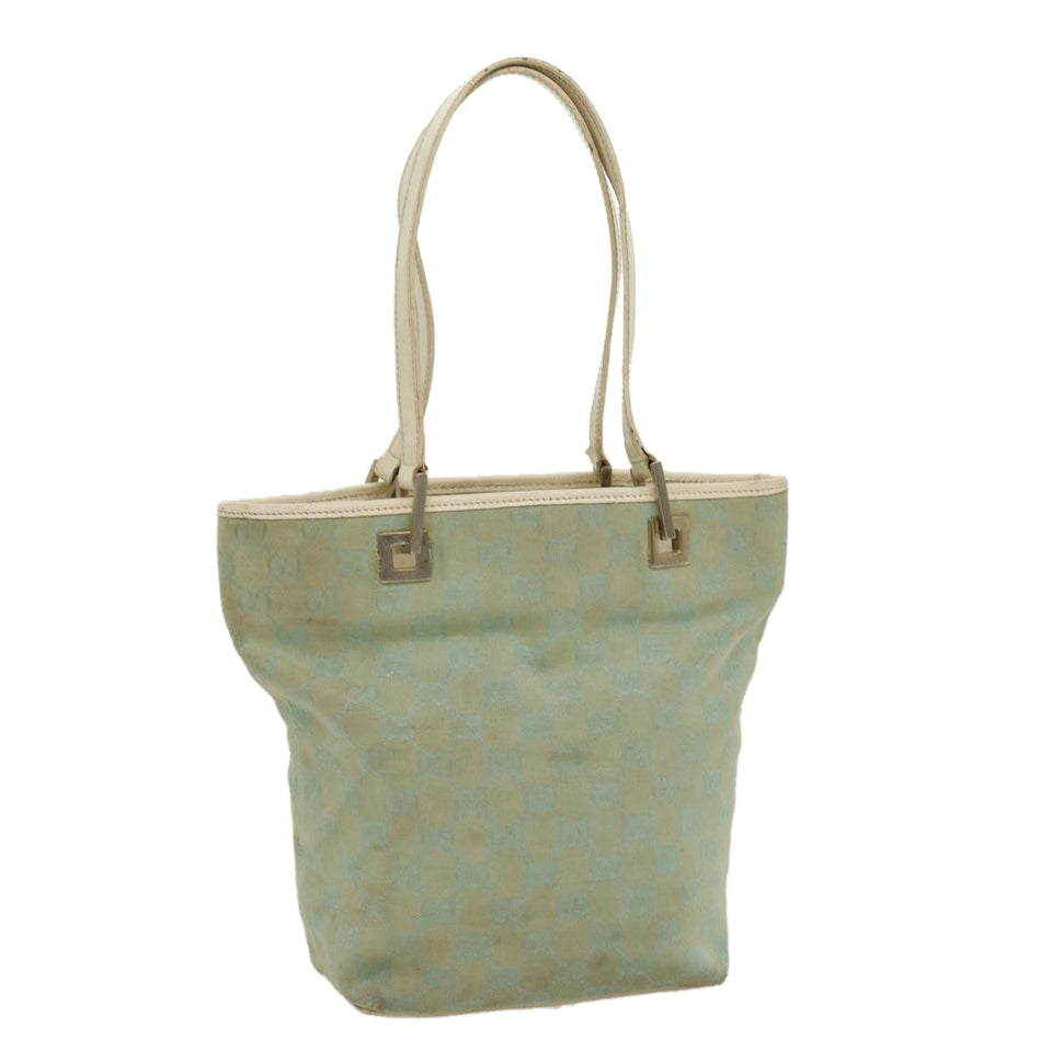 Gucci GG Canvas Tote Bag Light Blue 30342