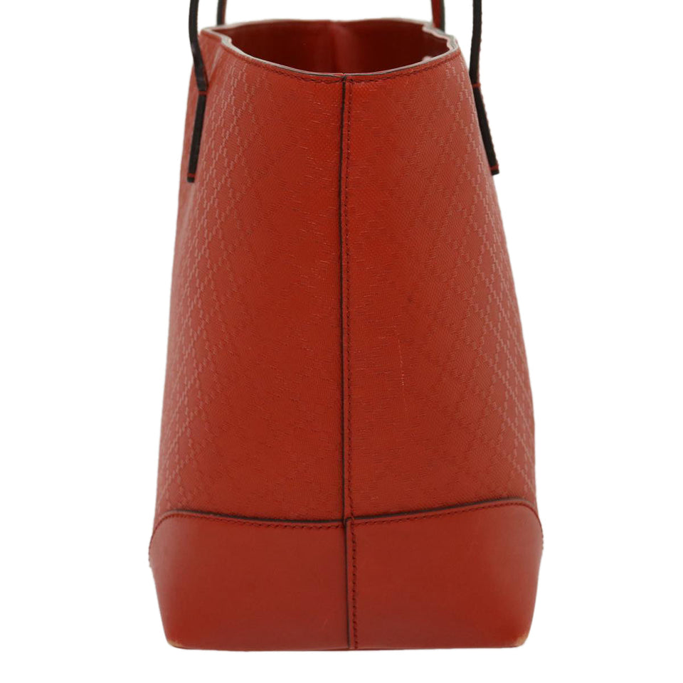 Gucci Diamante Lax Tote Bag Leather Red 353397 30343