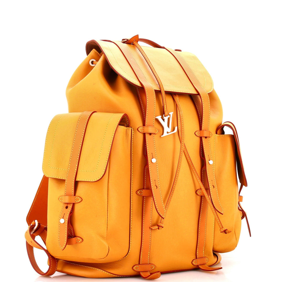 Louis Vuitton Christopher Backpack Vachetta Leather GM