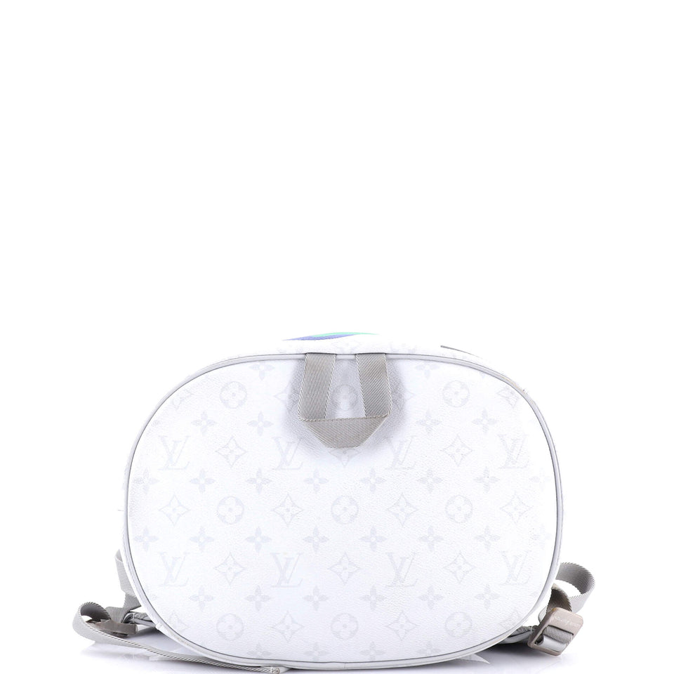 Louis Vuitton Chalk Backpack Limited Edition Logo Story Monogram Canvas