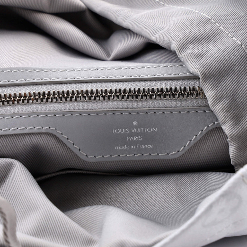Louis Vuitton Chalk Backpack Limited Edition Logo Story Monogram Canvas