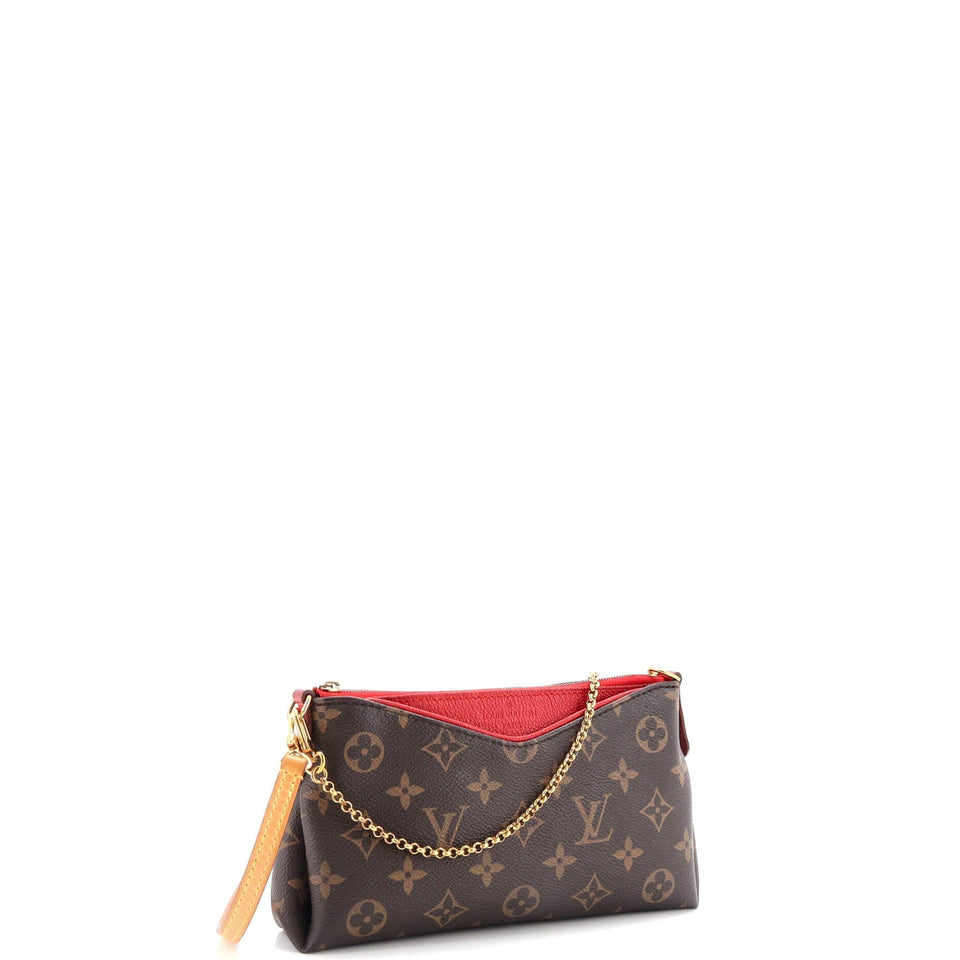 Louis Vuitton Pallas Clutch Monogram Canvas