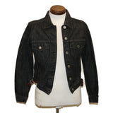 Gucci WebSherry Line Jeans Jacket Black Red Green 30387