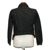 Gucci WebSherry Line Jeans Jacket Black Red Green 30387