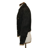 Gucci WebSherry Line Jeans Jacket Black Red Green 30387